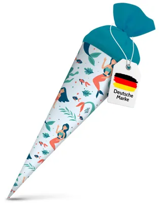Produktbild von itenga Geschwister Schultüte 35cm "Meerjungfrauen"