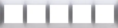 Immagine prodotto di Cornice quintupla Simon 54 argento premium