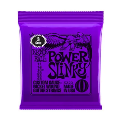 Produktbild von Ernie Ball P03220, Gitarre, Stahl, Elektro, 18 Stück(e)