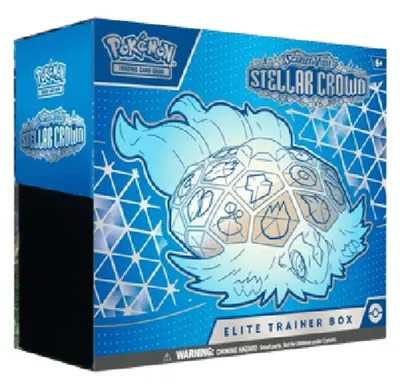 Produktbild von Pokemon Stellar Crown Elite Trainer Box