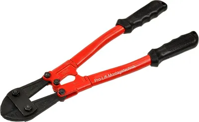 Produktbild von 14" Bolzenschneider, Seitenschneider, rot, 350 mm