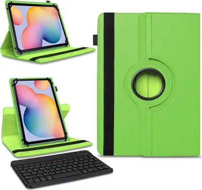 Produktbild von Tasche Tastatur Hülle für Samsung Galaxy Tab A9+/ A9 Plus Schutzhülle BluetoothFarben:Grün