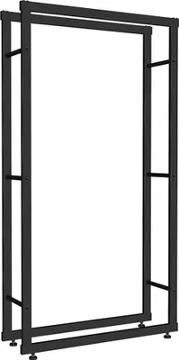 Obrázek produktu pro Stojan na palivové dříví Melko kovový policový držák koše na palivové dříví - 150x80 cm