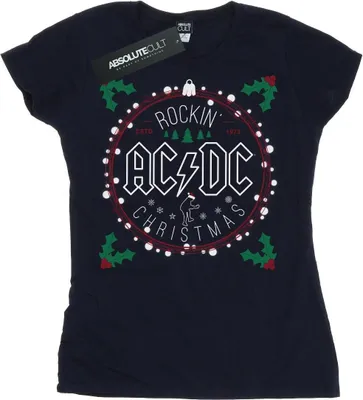 Produktbild von AC/DC - T-Shirt für Damen BI4487 (XL) (Marineblau)