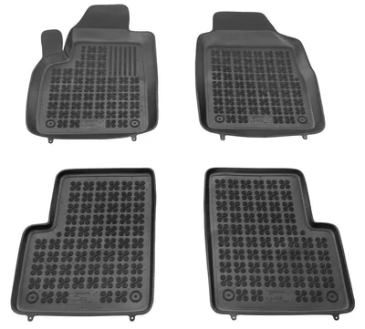 Produktbild von REZAW PLAST Fußmatten Set Gummi für FIAT 500 (312) Vorne+Hinten