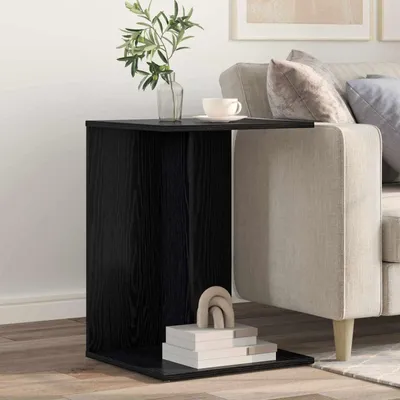 Produktbild von "2026 Aktion"Konsolentisch, Moderner Beistelltisch,Flurtisch, Schwarz Eichen-Optik 45 x 40 x 62,5 cm GermanyMöbel 46032 - Konsolentische