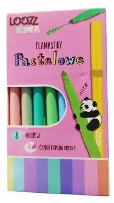 Obrázek produktu pro Pastelové fixy Loozz Pastel Majewski, 8 barev