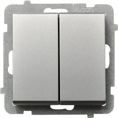 Zdjęcie produktu dla Ospel ŁP-10R/m/38, Srebrny, IP20, 250 V, 16 A, 71 mm, 42 mm