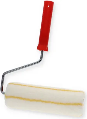 Produktbild von Farbrolle Polyacryl 11mm mit Bügel 23 cm Maler Rolle Farb Walze Tapete Putz langflorig