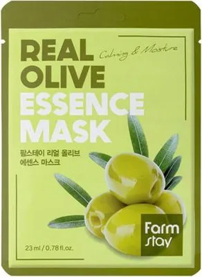 Image de FARMSTAY Real Essence Mask Olive Cloth Mask 23ml DATE 15.01.2026