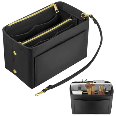 Immagine prodotto di Organizzatore per borsa in feltro con cerniera