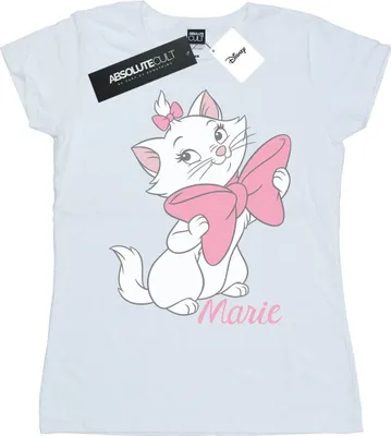 Produktbild von Disney - "Aristocats Bow" T-Shirt für Damen BI16231 (L) (Weiß)