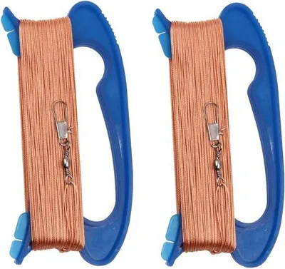 Immagine prodotto di Avvolgicorda blu con 100 m di corda, set da gioco per bambini dagli 8 anni in su