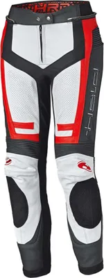 Produktbild von Held Rocket 3.0 Damen Motorrad Lederhose, weiß/rot, 38
