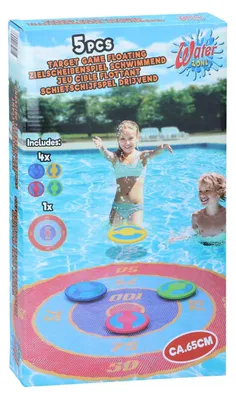 Produktbild von Drijvend Zielspiel Schwimmbad Spielzeug Mehrfarbig - Wasserspaß