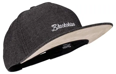 Zdjęcie produktu dla Czapka typu snapback Blackskies® | Damska i męska czapka jeansowa z daszkiem | Uniwersalna