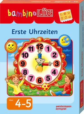 Produktbild von bambinoLÜK-Set. Erste Uhrzeiten: 4 - 5 Jahre