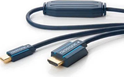 Produktbild von ClickTronic 1m miniDisplayPort/HDMI m/m