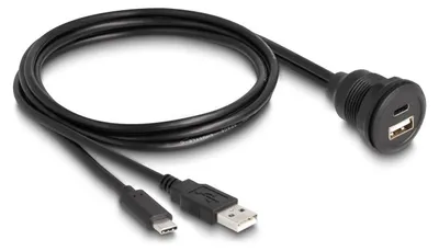 Immagine prodotto di DELOCK USB 2.0 Kabel USB Typ-A Stecker und USB Type-C St 1m