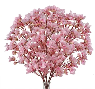 Immagine prodotto di Set di 6 rami di fiori di ciliegio artificiali per decorazione
