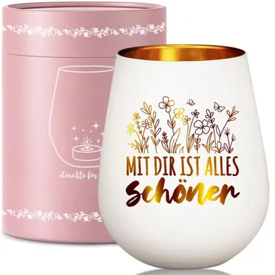 Obrázok produktu pre Sklenená svietiaca lampa s darčekovou krabičkou