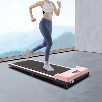 Zdjęcie produktu dla Inteligentna bieżnia – urządzenie fitness – wyświetlacz LED – pilot zdalnego sterowania – aplikacja Bluetooth – śledzenie w czasie rzeczywistym – trening cardio