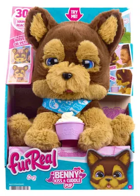 Obrázek produktu pro Just Play FurReal Benny, Pejskek, 4 rok/roky, Interaktivní, Zvuky, AA