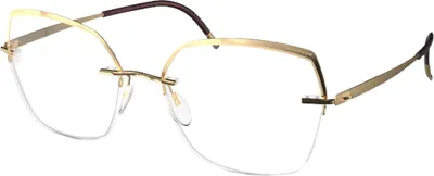 Produktbild von Silhouette ARTLINE 5546/JU KT PLATED GOLD POLISHED 55/17/0 Damenbrillen Brillen