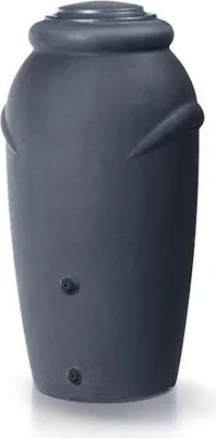 Produktbild von Regentonne Amphore BOLOGNA 210 Liter grau inkl. Hahn