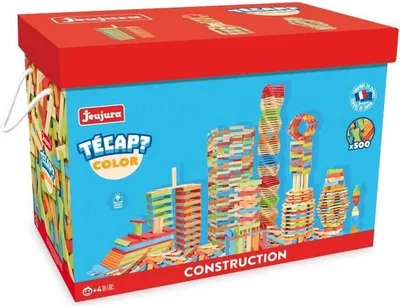 Produktbild von Jeujura Holzbausatz Técap Color 500 Stück