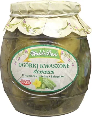 Produktbild von WaldiBen Faßsalzgurken, eingelegt (6x770g)