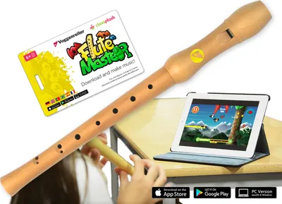Image de Voggenreiter Flute Master App + flûte à bec