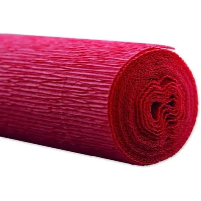 Obrázek produktu pro Zahradnická krepová páska 50 x 250 cm, 128 g/m², tmavě červená