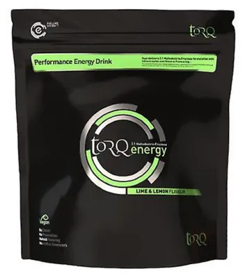 Produktbild von TORQ Energy Sportgetränk Limette Zitrone, 500 g Beutel