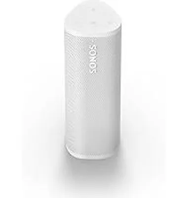 Produktbild von Sonos Roam 2 | Leichter, mobiler und wasserdichter Speaker mit Bluetooth, WLAN, mindestens 10 Stunden Akkulaufzeit und Voice Control für drinnen und draußen - Weiß