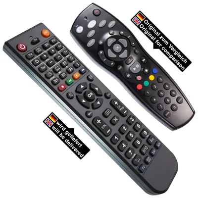 Produktbild von Ersatz Fernbedienung für Humax SRC-40 | PR-HD3000 C S | SHD3 | SHD4 | HD1 | HD2 | HD 3000 | HD 3000S | HD-3000 | HD-3000S | HD1 | HD2 | HD3 | PR HD...