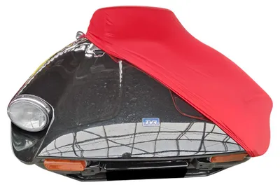 Image de Housse de voiture intérieure adaptée à TVR M-Series Rouge NEU Bâche de
