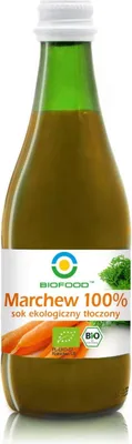 Obrázek produktu pro Bezlepková mrkvová šťáva NFC300 ml - BIOFOOD