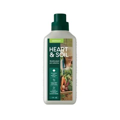 Produktbild von HEART&SOIL Biostimulans für Gemüse mit Huminsäuren, 1 l – Konzentrat für bis zu 100 l Gießlösung