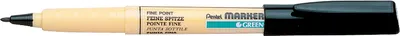 Immagine prodotto di Pentel Markierstift fr Textilien GREEN-LABEL NM10, schwarz