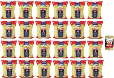 Produktbild von Divella Pasta 100% Italienisch Cocciolini 59, Nudeln aus Hartweizengrieß, Kochen 7 Minuten 24x 500g + Italian Gourmet polpa 400g