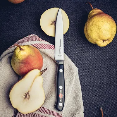 Küchenmesser Premier Plus, 12 cm Klinge, Gemüsemesser, grau