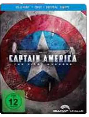 Produktbild von Captain America limited 3D Blu Ray Steelbook 3 Disc