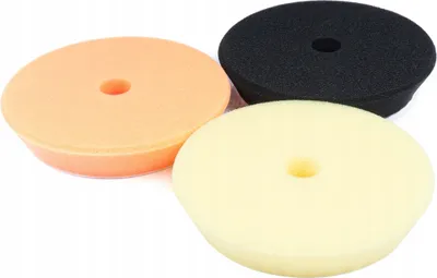 Obrázek produktu pro Sada 3x leštící houbičky leštící houbičky 3 ks. 125 mm/ 150 mm