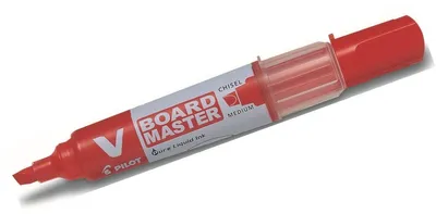 Produktbild von Pilot V Board Master Textmarker 10 Stück Stumpfe Spitze Rot