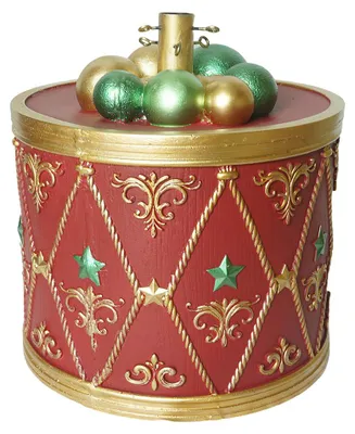 Productafbeelding van Clayre & Eef kerstboomstandaard, rood, kunststof