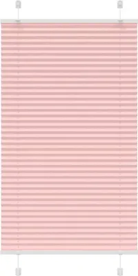Produktbild von Plissee Rosa 80x150 cm Stoffbreite 79,4 cm Polyester