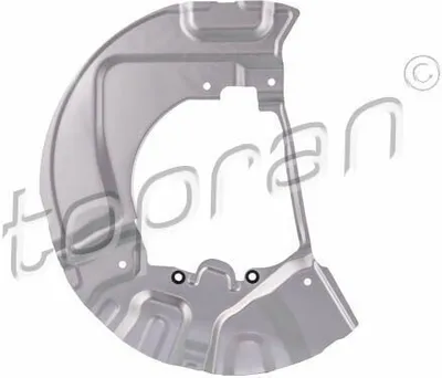 Produktbild von TOPRAN Ankerblech 503 009 vorne rechts für BMW 5 Limousine (E60) 5 Touring (E61)