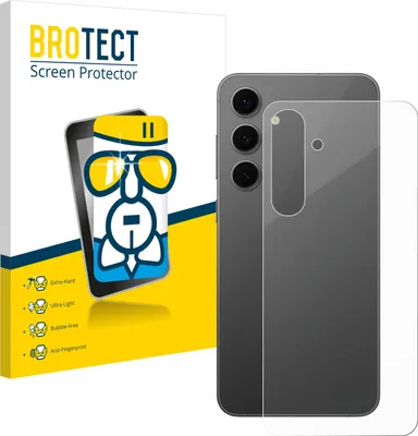 Produktbild von BROTECT Schutzglas für Samsung Galaxy S24 FE (Rückseite) Schutzfolie Panzer Folie Glas Display Schutz klar