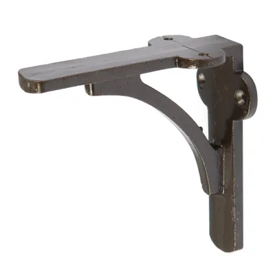 Produktbild von Gebogene Eisenregal-Halterung Gusseisen Antike D102mm Raw
